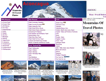 Tablet Screenshot of mountainsoftravelphotos.com